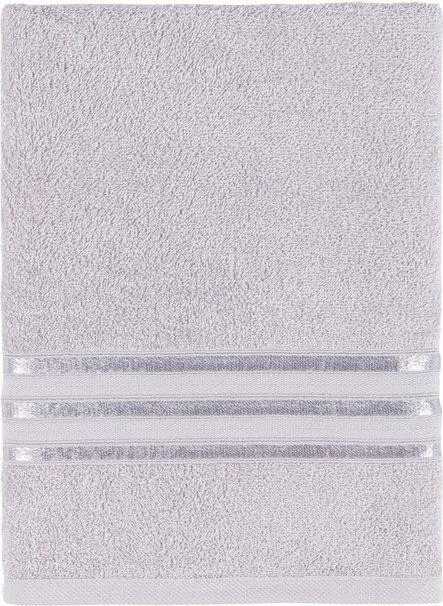 Полотенце махровое «Элегант», размер 70х140 см, цвет светло-сиреневый
